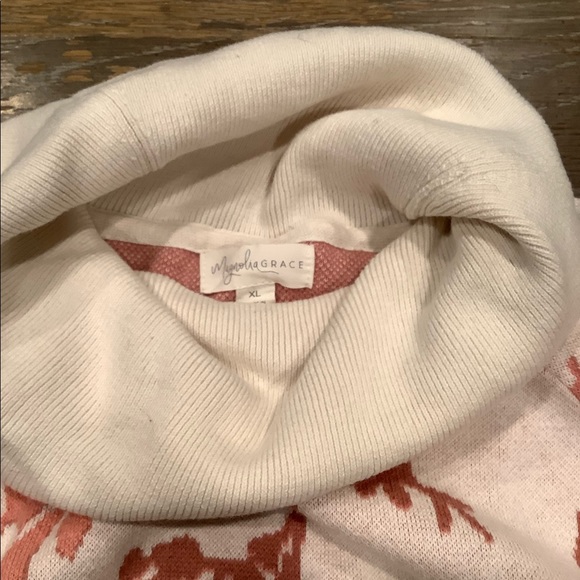 Magnolia Grace Cowl Neck Sweater - Size XL -Last Chance! - Picture 2 of 4